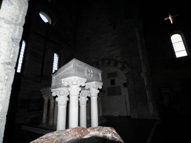 Fieschi church basilica in Lavagna Fieschi church basilica in Lavagna Italy lavagna stock pictures, royalty-free photos & images