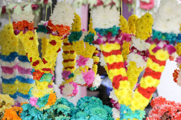 istock Colourful Flower Garland 1284894263