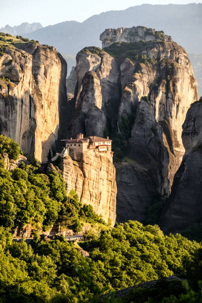 istock Meteora rock landscape Greece 1284894445