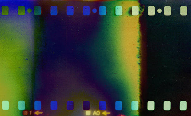 istock Film strip texture background 1284903730
