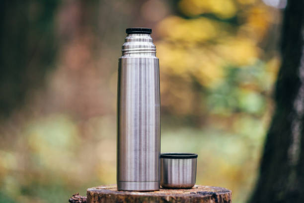 istock Close-up of insulated drink container 1284908348