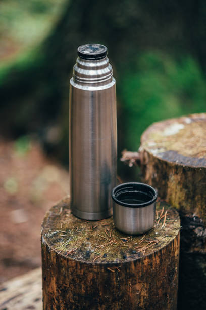 istock Close-up of insulated drink container 1284908401