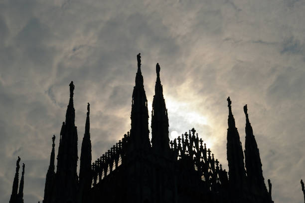 istock Sculptures of Duomo 1284917694