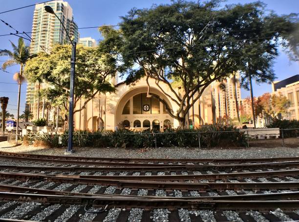 istock santa fe train station depot with railway foreground 1284930792