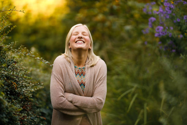 istock Woman in garden 1284934059