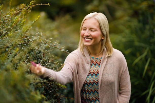 istock Woman in garden 1284934126
