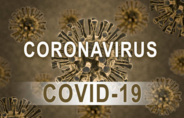 istock Concept of virus covid 19 with title word CORONAVIRUS 1284937444