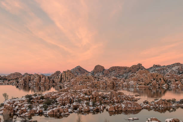 istock Watson Lake Prescott Arizona in Winter 1284946229