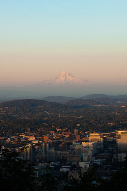 istock Downtown Portland Oregon City Skyline Sunset 1284946680