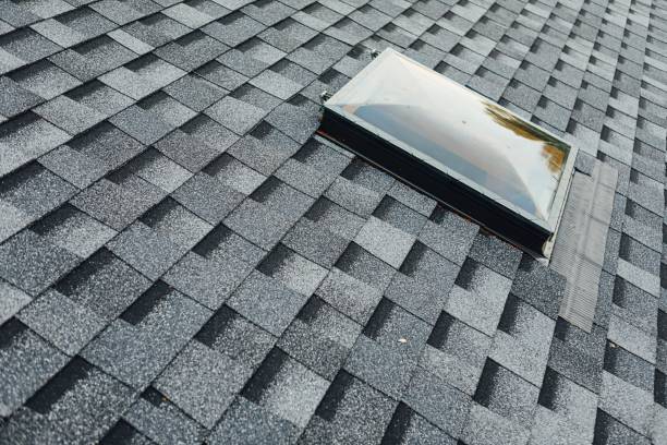 istock roof window on shingles flat polymeric roof-tiles 1284957238