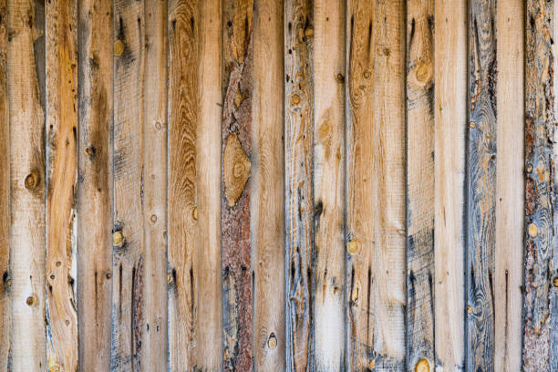 istock Old Weather Natural Wood Background 1284960046