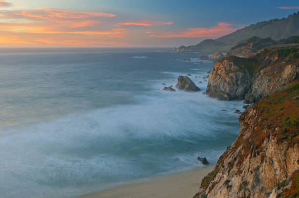 istock Shoreline Pacific Ocean Near Monterey 1284970703