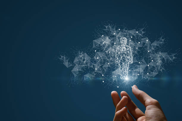 Concept of support human resources in the network.
