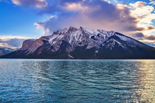 istock Morning Sky Over Lake Minnewanka 1284996304