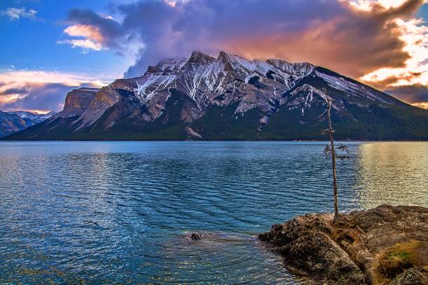 istock Morning Sky Over Lake Minnewanka 1284996355