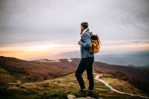 istock Enjoy fresh mountain air and beautiful view 1285001562