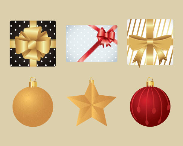 istock happy merry christmas gifts and balls 1285015145
