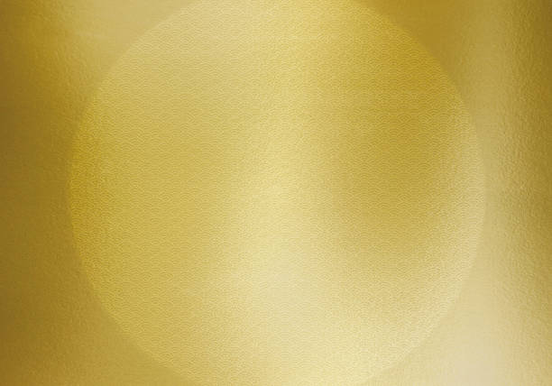 istock Gold texture of Japanese paper 1285032264