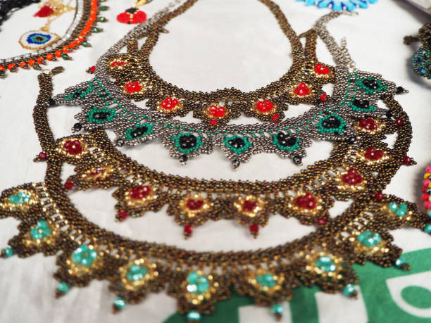 istock Handmade Jewelry Designs in Bazaar 1285036970