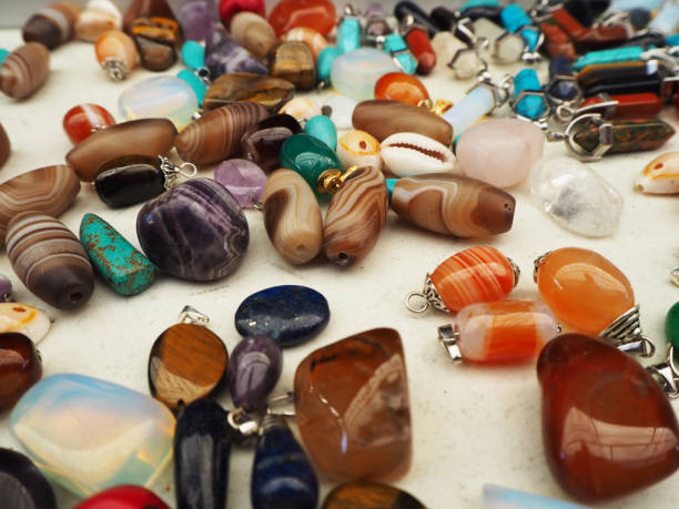 istock Handmade Jewelry Designs in Bazaar 1285037140