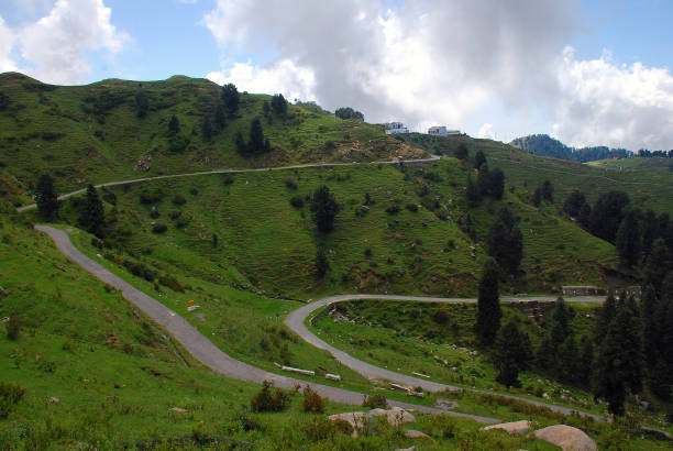 istock way to khajjiar himachal pradesh india 1285040237