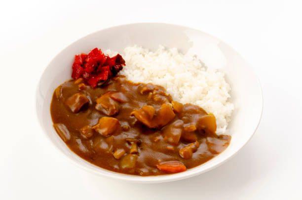 istock Japanese food, Chicken curry with rice 1285047686