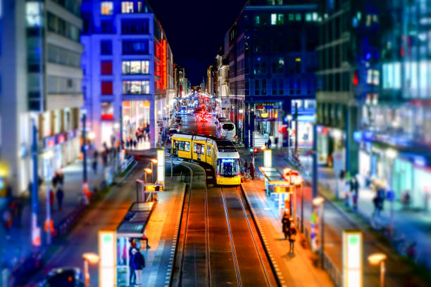 istock City Street At Night 1285047917