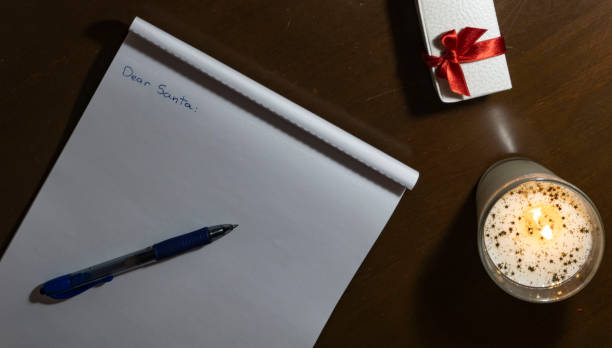 istock Letter with wishes for Christmas 1285048293