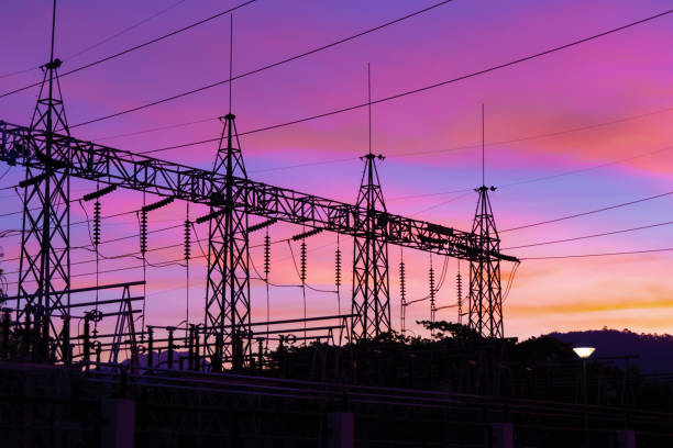 istock High voltage Electric poles alternative energy sources For development The use of renewable energy and environmental friendliness in the future. 1285057756