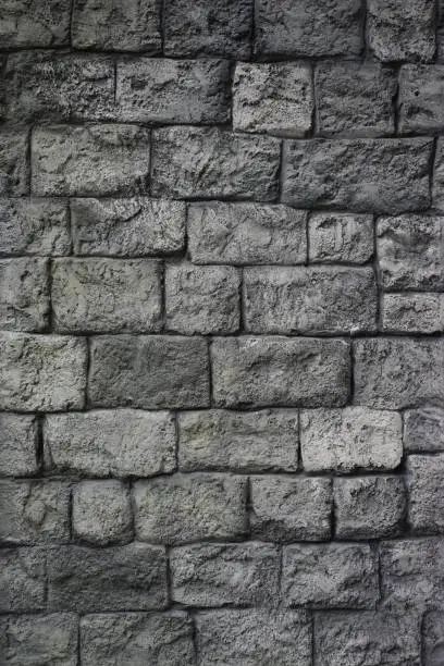 This is the photo of a wall, which made by bricks