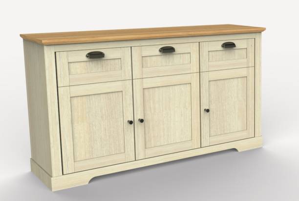 istock Rendering 3 dimention Cabinet, Side Board, Coffe table furniture 1285062373