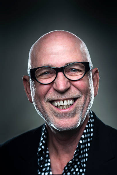 istock Senior portrait, Real man  with smile 1285064970