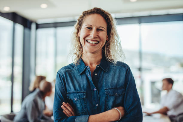 istock Successful female professional in office 1285067336