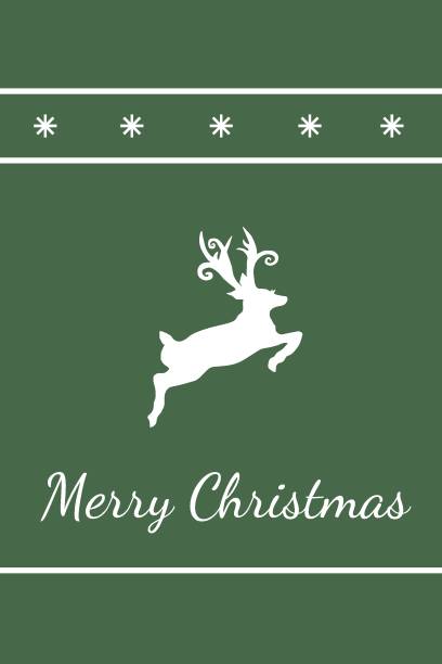 istock Vector Christmas greeting card for gifts or minimalistic gift label 1285068476