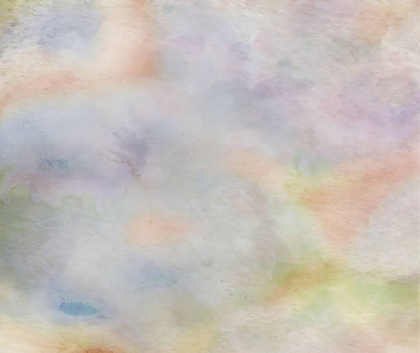 istock Textured grungy background with scuff marks and strokes. Watercolor abstract illustration. 1285068992