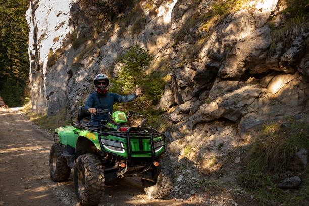 istock A man on a quad bike 1285071536