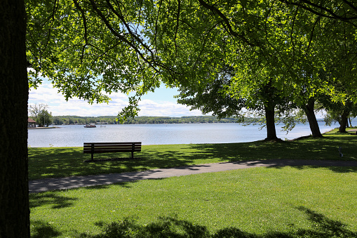 Vitale Park on Conesus Lake. Lakeville, New York