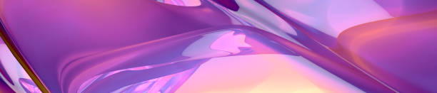 istock Beautiful purple liquid abstract background. 3D illustration, 3D rendering. 1285080539