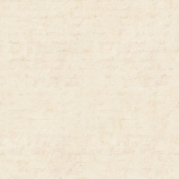 бесшовный абстрактный узор в винтажном стиле с рукописной буквой - parchment seamless backgrounds textured stock illustrations