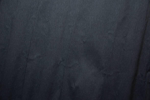 istock Black corrugated paper texture 1285086634