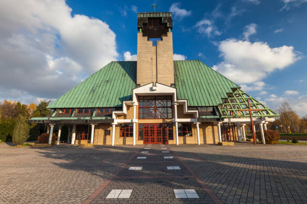 istock Bykowina Parish - Church. st. Barbaran 1285086844