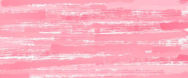 istock White-pink hand-drawn background with texture. Illustration. 1285087164