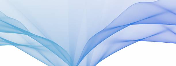 istock Abstract elegant background design. Romantic wave. Fantastic liquid. Lightweight fabric. 3D illustration, 3D rendering. 1285088099