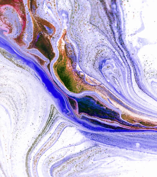 istock Abstraction for printing on canvas or wall in high resolution. Beautiful prints. Highly detailed picture. Abstract illustration with many brush strokes and dots. Backdrop for photography. 1285090258