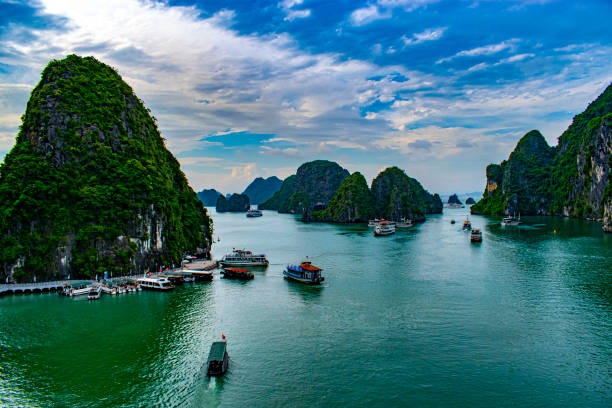 istock Hilltop View of Halong Bay 1285090271