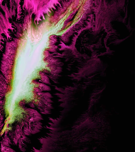 istock Abstraction for printing on canvas or wall in high resolution. Beautiful prints. Highly detailed picture. Abstract illustration with many brush strokes and dots. Backdrop for photography. 1285090327