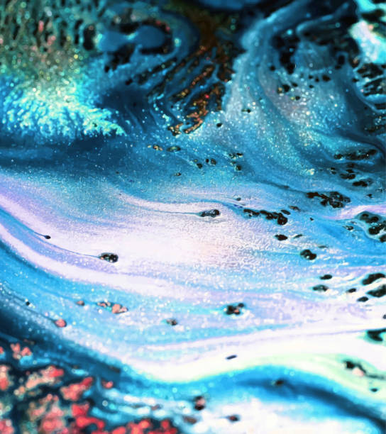 istock Abstraction for printing on canvas or wall in high resolution. Beautiful prints. Highly detailed picture. Abstract illustration with many brush strokes and dots. Backdrop for photography. 1285090491