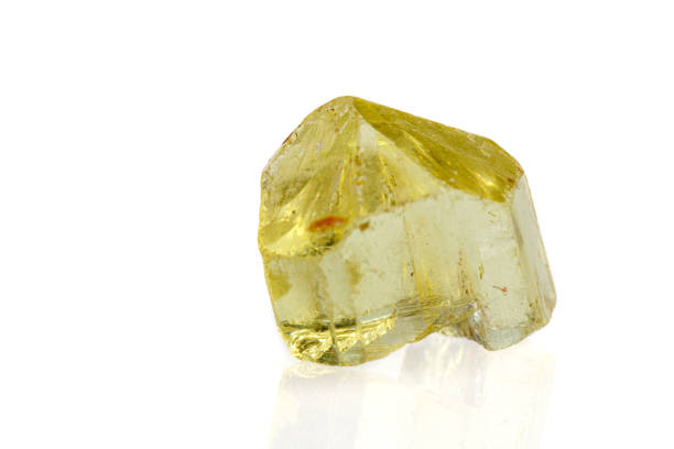 istock macro stone mineral apatite on a white background 1285094636