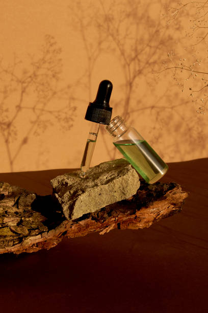 istock Bottle with natural skin care product 1285103827