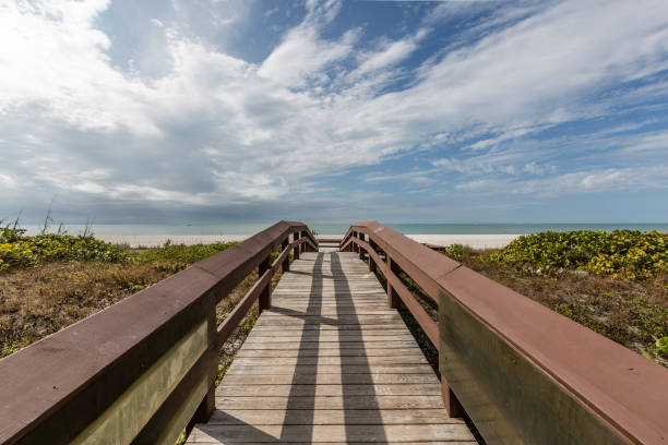 istock Boardwalk to Marco Island Beach Florida 1285103865